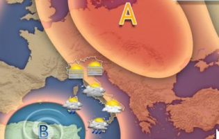 Meteo Campania. Anticiclone e clima mite, ma non sempre ben soleggiato