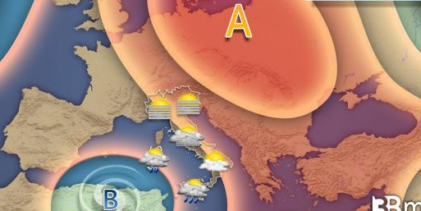 Meteo Campania. Anticiclone e clima mite, ma non sempre ben soleggiato