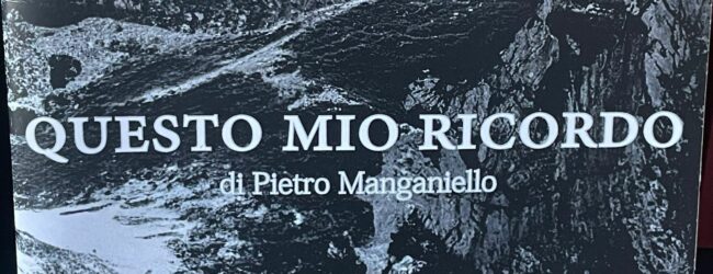 San Giorgio del Sannio: a Palazzo Bocchini il 17 novembre la presentazione del libro «Questo mio ricordo» di Pietro Manganiello