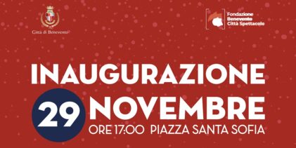 InCanto di Natale, il 29 Novembre l’inaugurazione a Benevento