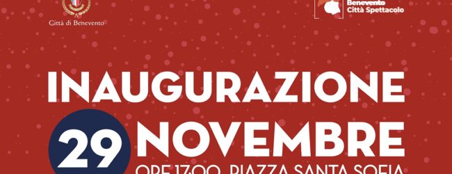 InCanto di Natale, il 29 Novembre l’inaugurazione a Benevento