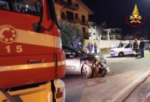 Monteforte Irpino, incidente tra due auto: ferita una donna