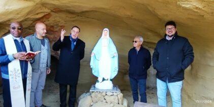 Da grotta a discarica a cielo aperto,rivive la cappellina dedicata alla Madonna