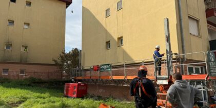 Jorit ad Avellino: parte la realizzazione dei murales dedicati a Scola, Leone, Volontè e Loren