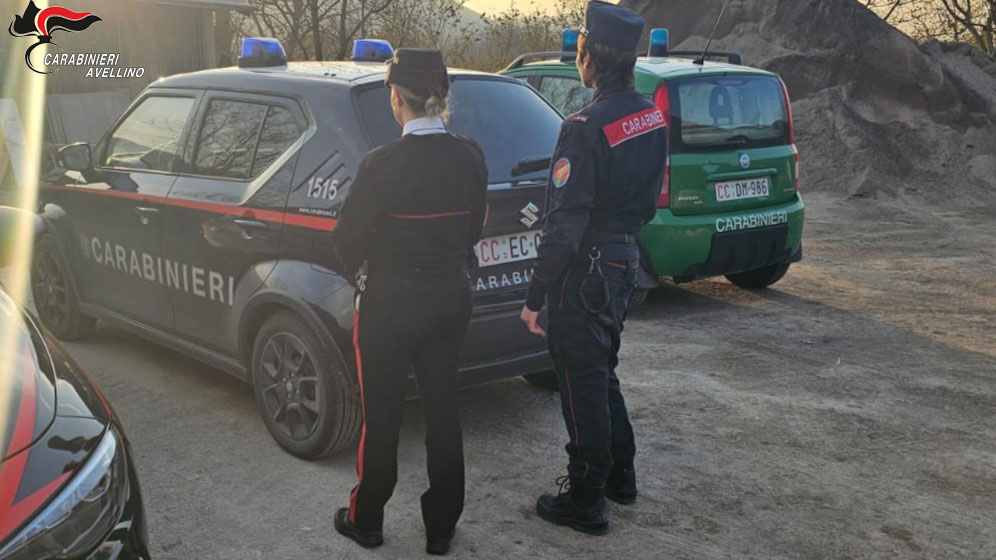 Lauro, discarica a cielo aperto: i Carabinieri denunciano un 45enne per smaltimento illecito di rifiuti 