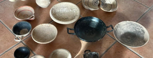 Bonito: i Carabinieri ritrovano un piccolo tesoro archeologico in una casa disabitata