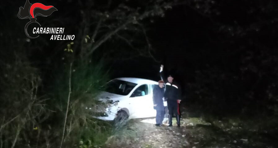 Nusco: Parco dei Monti Picentini, anziano automobilista salvato dai Carabinieri