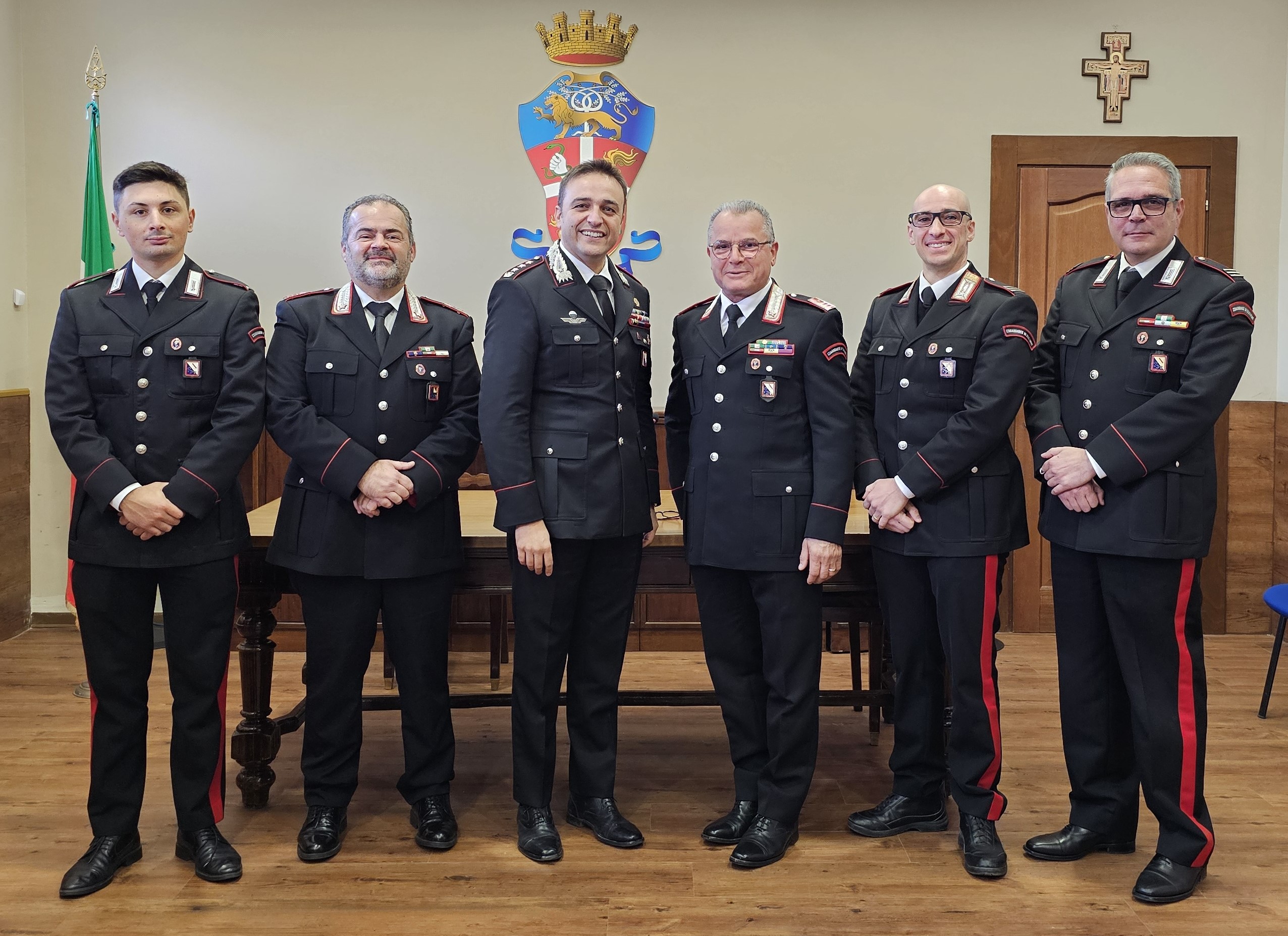 Comando Provinciale di Avellino: cinque nuovi Comandanti di Stazione per la sicurezza dell’Irpinia