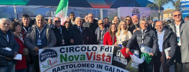 Atreju 2024, folta la delegazione sannita che ha preso parte all’evento 