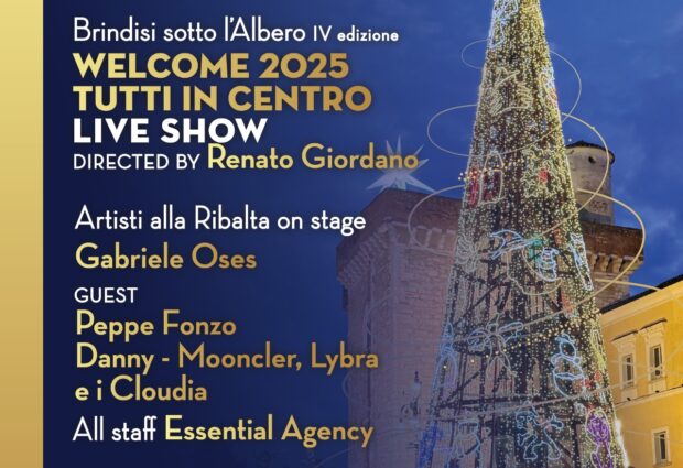 A Benevento ritorna lo show di Capodanno con Brindisi sotto l’albero