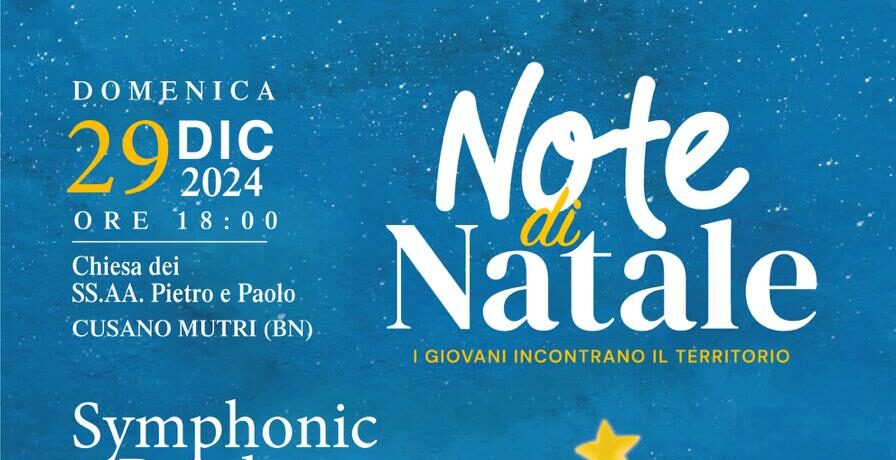 “Note di Natale” a Cusano Mutri: la musica unisce la comunità