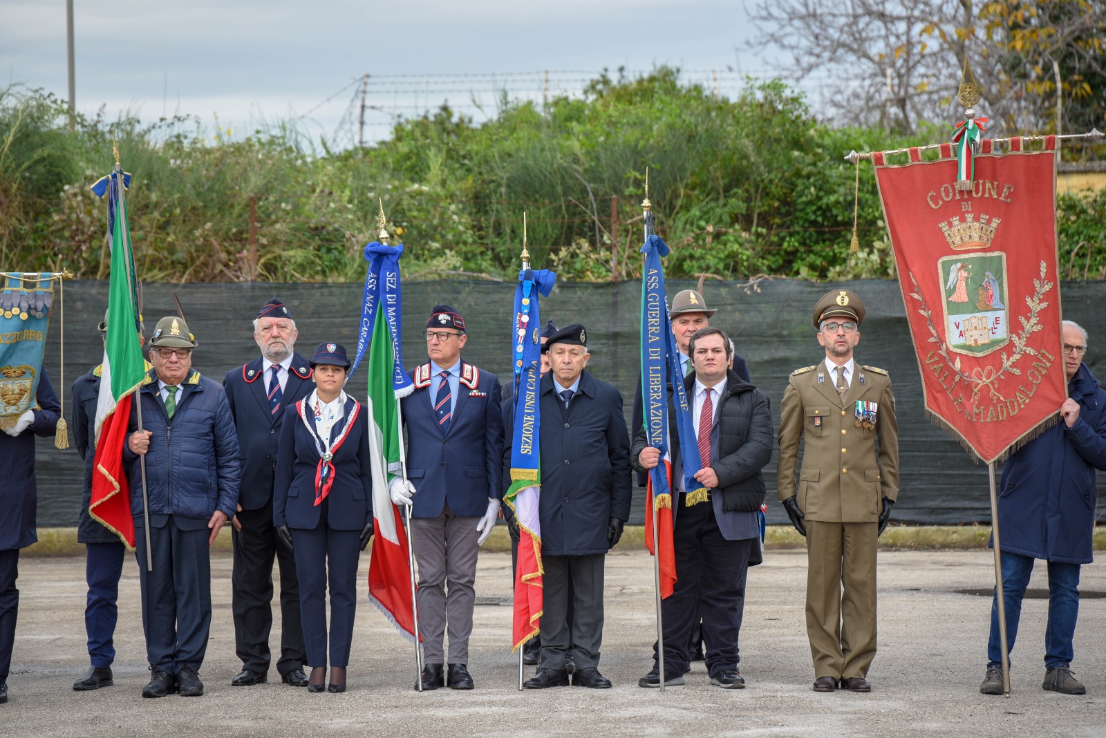 A Maddaloni l’Associazione Guerra di Liberazione di Arpaise presente al Cambio del Comandante della Scuola di Commissariato dell’Esercito