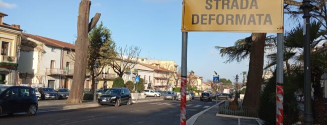 San Giorgio del Sannio,terminati i lavori lungo il viale Spinelli