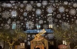 Accese le Luminarie Natalizie all’Ospedale Sacro Cuore di Gesù di Benevento: un momento di Speranza e Spiritualità”