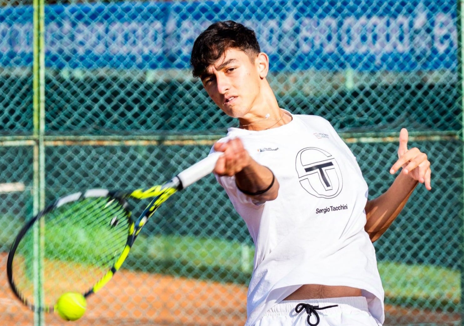 Mattia Paolo Pagano ai Campionati italiani under 16 maschili di tennis