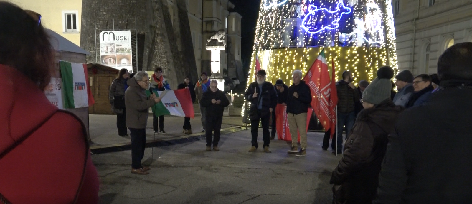 Il valore dei diritti umani al centro della manifestazione in piazza IV Novembre a Benevento