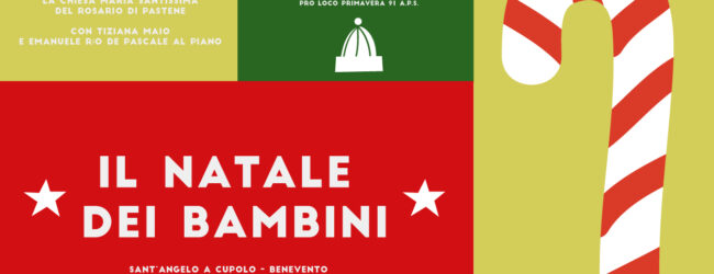 A Sant’Angelo a Cupolo arriva il ”Natale dei bambini”