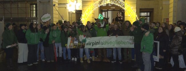 Avellino| Il Pino Irpino termina il suo tour nei comuni, le scarpe usate raccolte saranno utilizzate per realizzare tappetini antiurto per parchi giochi