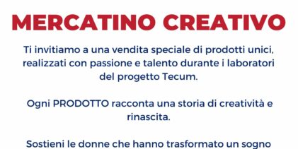 Mercatino Creativo, sabato di solidarietà a Napoli