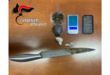 Benevento, 17enne arrestato con 200 grammi di hashish nascosti negli slip