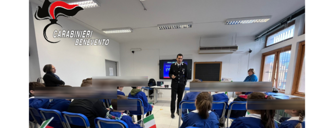 Lezioni di legalità: i Carabinieri in cattedra per sensibilizzare i giovani