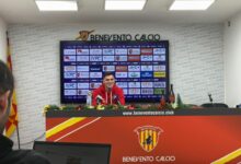 Benevento, Berra: “Amarezza solo per il risultato, abbiamo fatto la prestazione. Siamo primi e c’è da essere ottimisti”