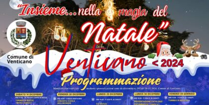 Venticano, al via il cartellone natalizio degli eventi