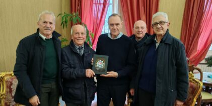 Il sindaco Mastella ha ricevuto una delegazione dell’International Police Association