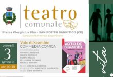 Tre appuntamenti al Teatro Comunale di San Potito Sannitico. Si comincia il 3 Gennaio