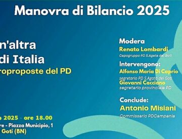 Doppio importante appuntamento nel Sannio per Antonio Misiani, Responsabile Economico del Partito Democratico.