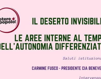 Dibattito pubblico Potere al Popolo Sannio venerdì 10 gennaio