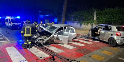 Incidente stradale a Benevento: sei feriti, tre in codice rosso