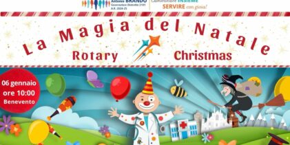 La Befana del Rotary Club di Benevento porta sorrisi e doni ai piccoli pazienti degli ospedali San Pio e Fatebenefratelli