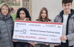 Tre studenti sanniti al World Artificial Intelligence Cannes Festival 2025