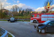 Avellino| Incidente tra due auto sulla strada provinciale 88, i conducenti e una bambina trasportati al Moscati