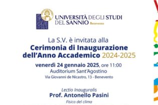 Unisannio, inaugurazione Anno Accademico con il climatologo Antonello Pasini