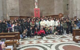 La visita del Gruppo Giovani della Parrocchia Santo Stefano di Telese Terme a Viterbo