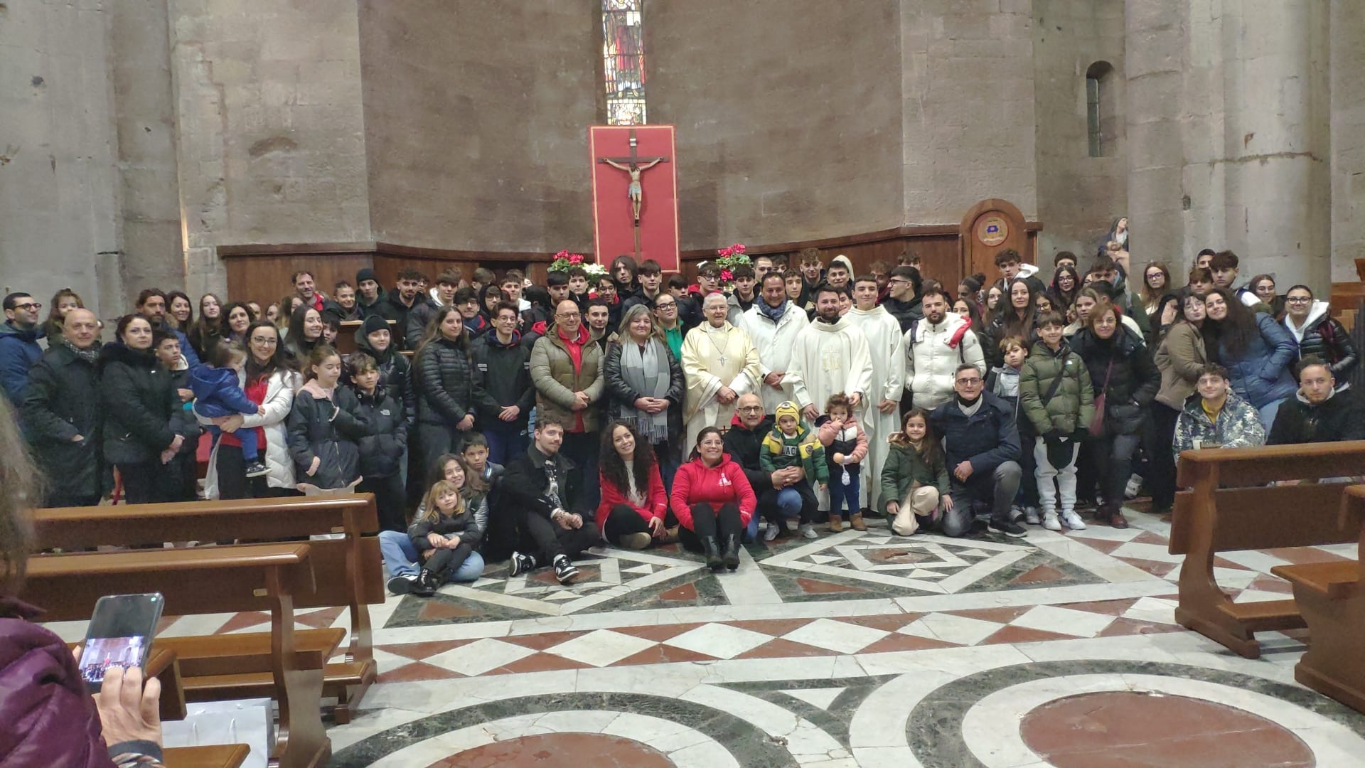 La visita del Gruppo Giovani della Parrocchia Santo Stefano di Telese Terme a Viterbo