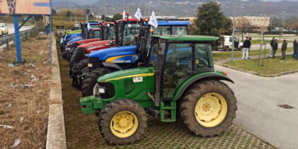 Trattori, protesta in sordina in Campania