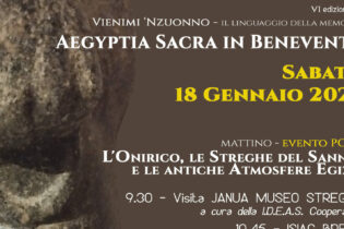 Sabato 18 Gennaio l’evento ”Aegyptia Sacra in Benevento”