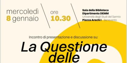 Domani la presentazione del volume del professor Vespasiano ‘La Questione delle Aree Interne’