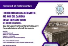 Al Fatebenefratelli di Benevento l’evento: ”410 anni del carisma di San Giovanni di Dio nel mondo della sanità”