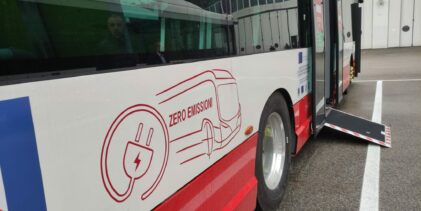 Mobilità sostenibile, ad Avellino in servizio i bus elettrici di AIR Campania