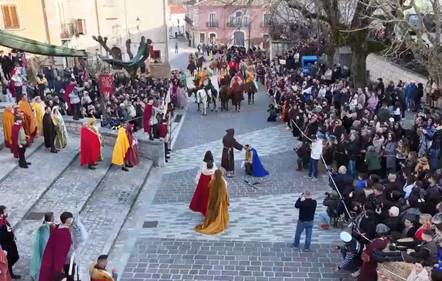 “La Pace, una storia d’arme e d’amor” emozioni a Santa Croce del Sannio